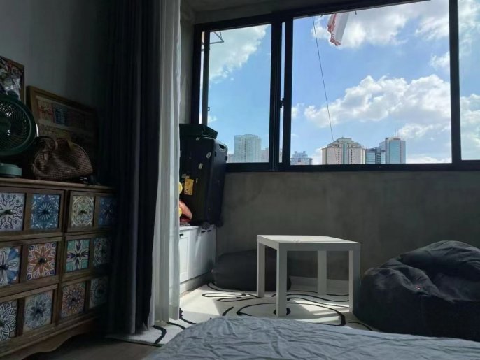 Bright 1Br/1Lr/1Bt apt nr Jiangsu rd,M2/11/14