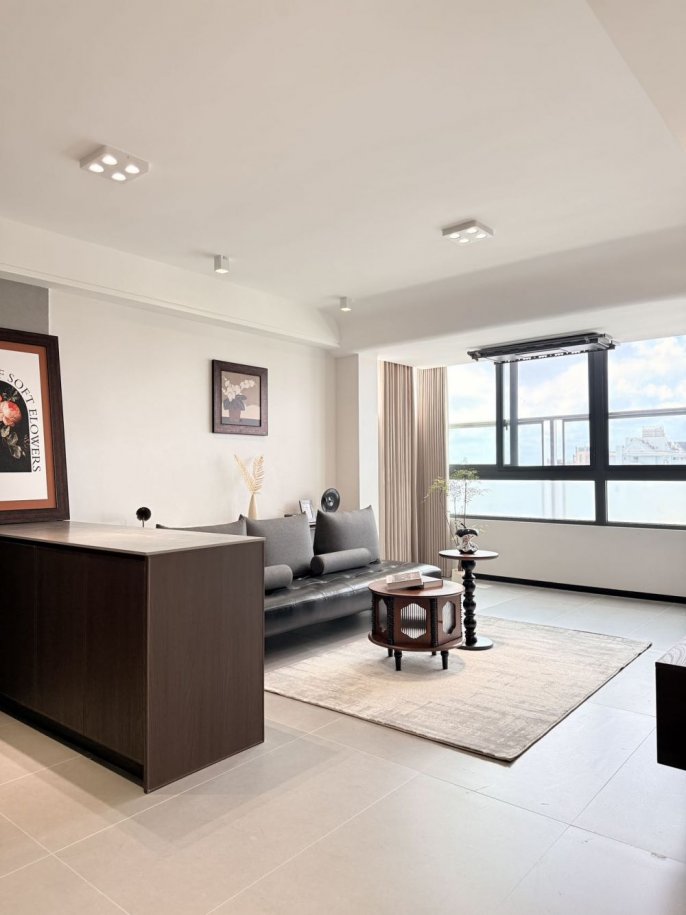 Huangpu, Cozy 2br, 110sqm, elevator, high floor, nice view