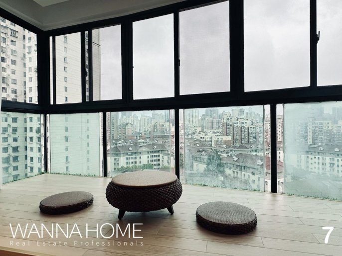 Garden Compound/Line 3/4/7 MT/Suzhou Creek/Balcony/Bathtub/Large Storages/Heater/Cozy2br
