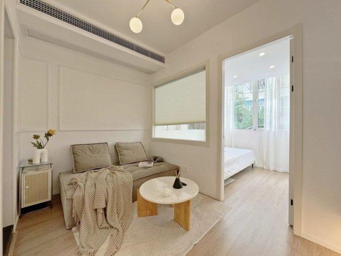 Modern&Cozy 1Br/1Lr/1Bt Close to L2/7/14 Jing’an Temple Station