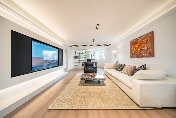 Morden 4brs with floor heating in Jing an