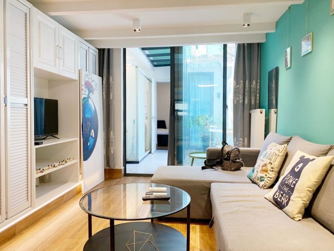 Cozy whole house 1+1 BR Yard Jiaotong University 6.5k