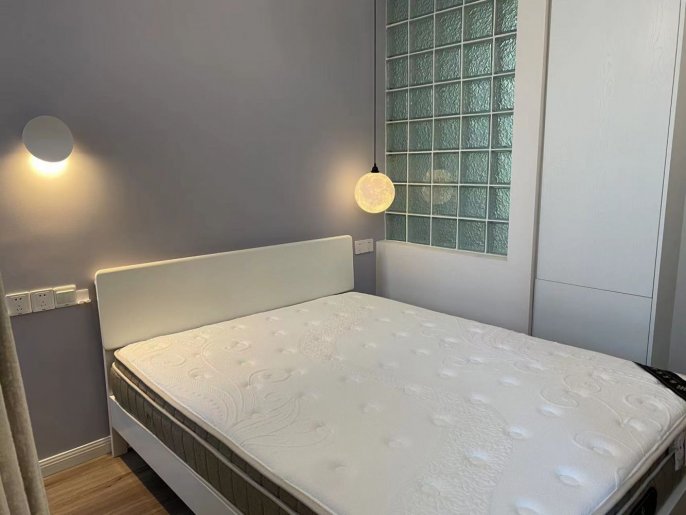 1Studio with elevator near line 7 and Shanghai University can long and short lease