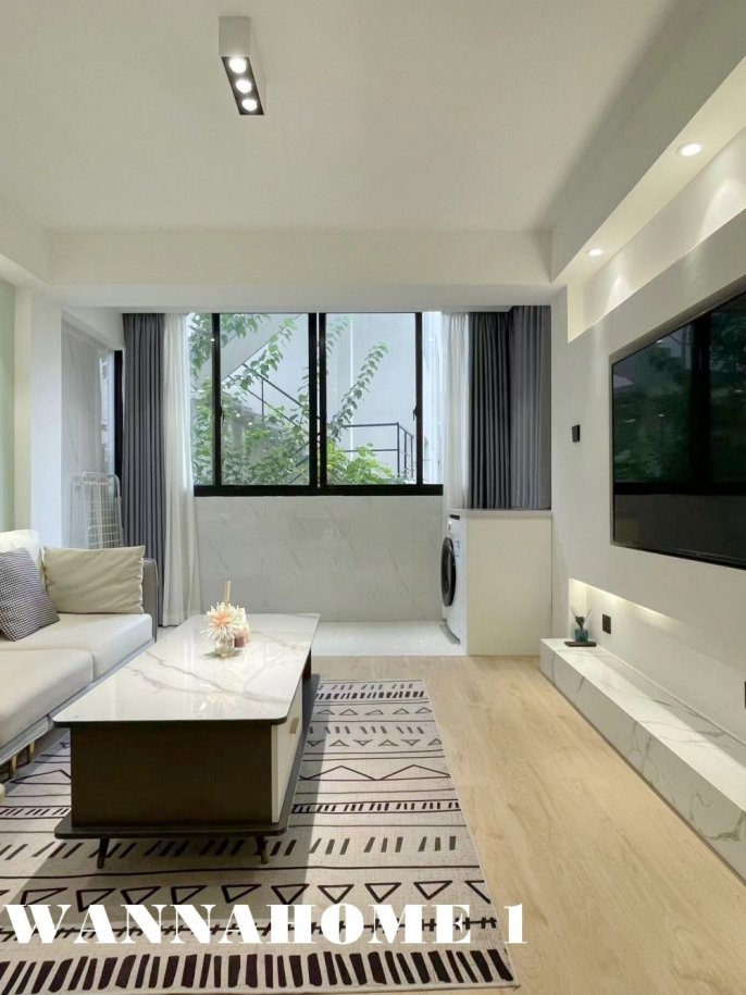 Modern&Spacious 1Bdr 1Bath Apt+Greenery View+Yan Ping Rd+L7 Chang Ping Rd