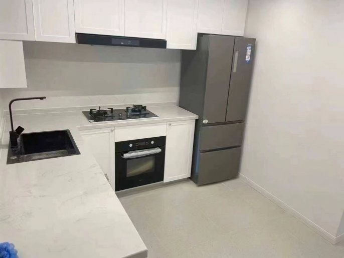 Modern brand new big 1bedroom floor heating near Jing an temple 13K