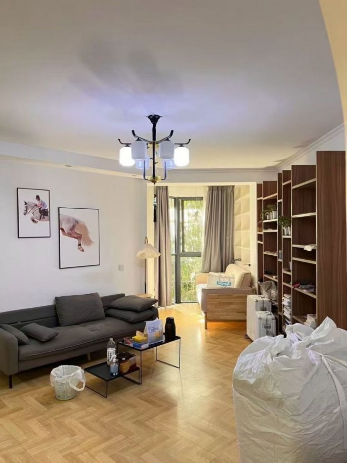 Furnished 2Br+store room Jingan Temple