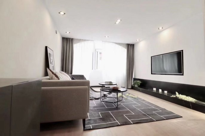 Furnished 2Br w. Floor heating Jingan Temple