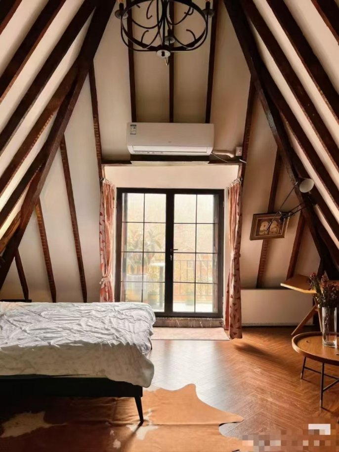 Romantic 1BR 1LR / exquisite decor / outdoor balcony @Changshu rd