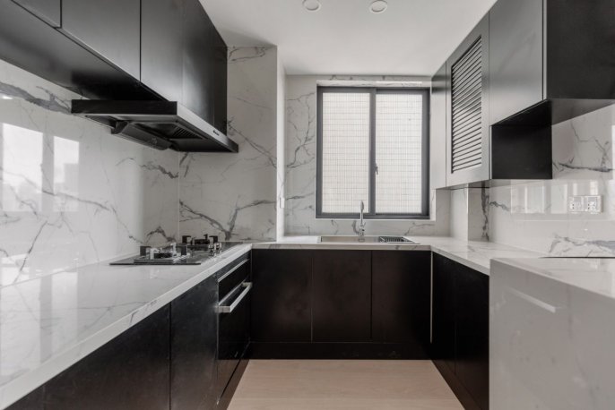 2 br stylish Apt &floor heating &oven/Jing'an 14.8K