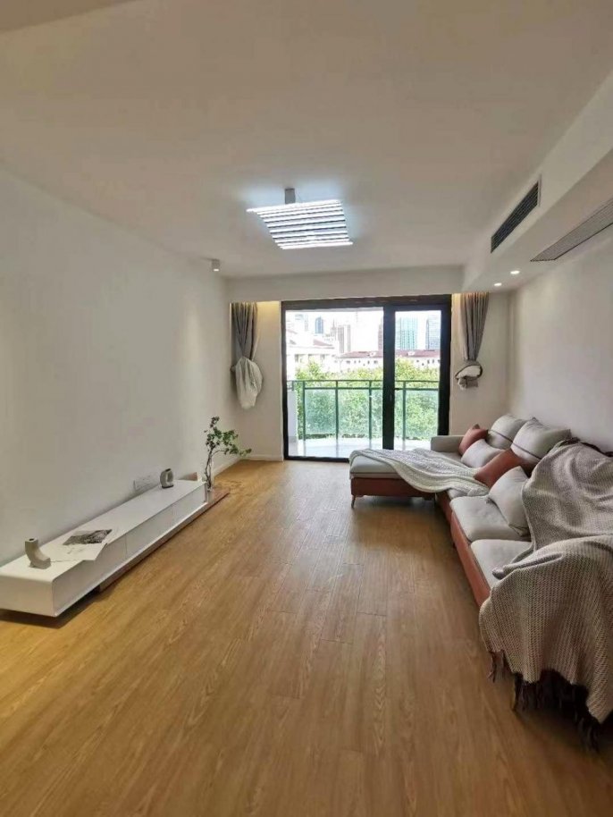 Open balcony+spacious 2br 2lr/floor heating,Damuqiao rd@L12/4