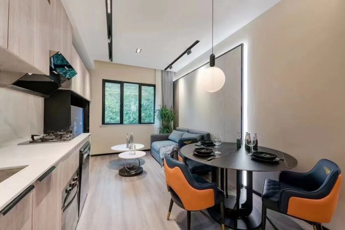 Modern style 1br@floor heating near Xintiandi/IAPM