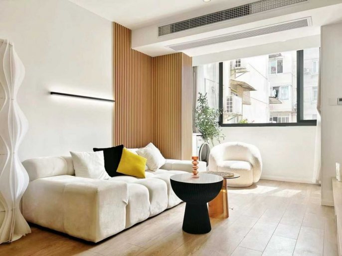 Loushanguan rd 1br 2lr+study@L2/15,floor heating/bright room