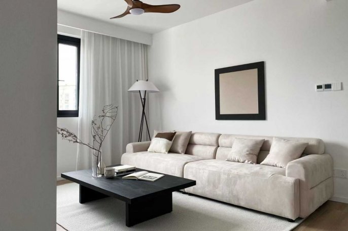 Good view+modern 2BR 2LR/big living room,Jiangsu rd@L2/11