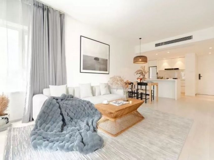 Furnished 2br 2ba w/ balcony-Shanghai Library