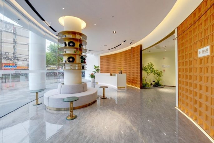 1br, free gym, big clean lobby, subway L8Shiguang, 5.5k