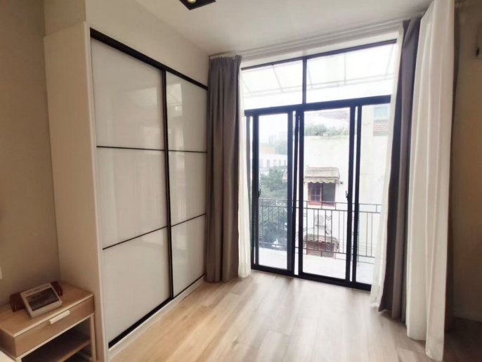Nice balcony 1Br/1Lr/1Bt apt nr Jingan temple,M2/7/14