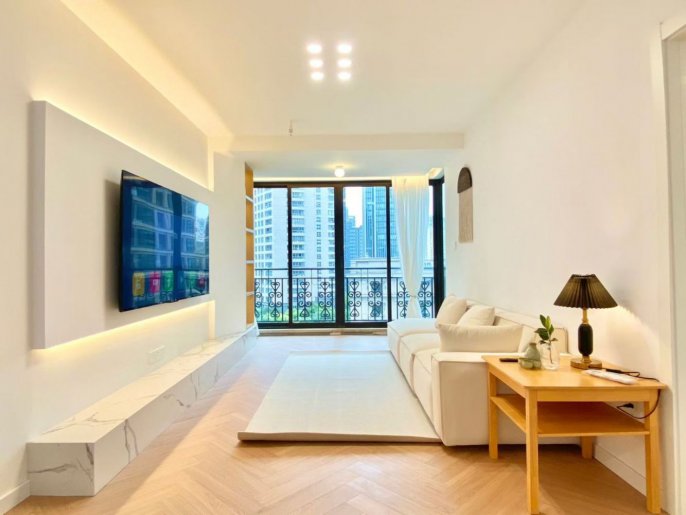 Elevator 2br-Zhizaoju road - 5 minutes to Line 4/8 - Xizang South Road