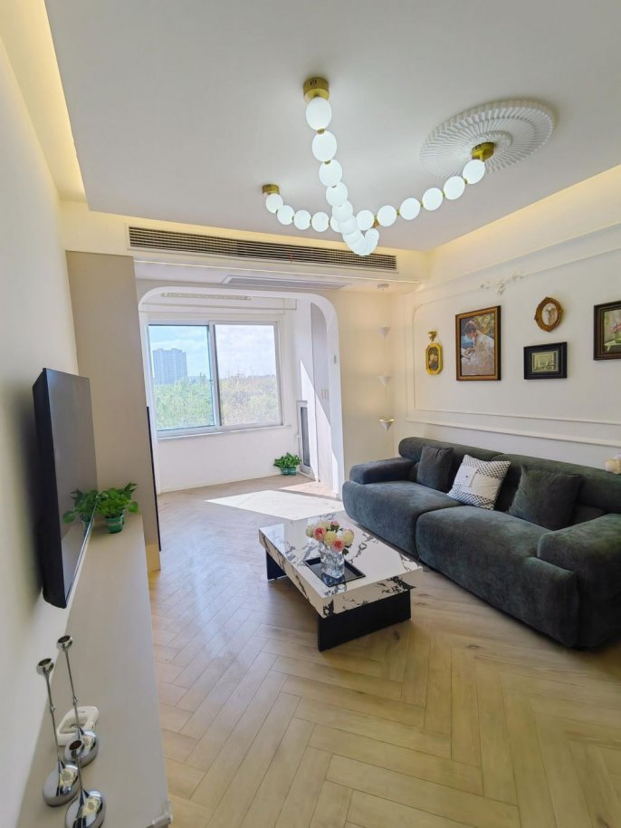 Modern 1 br with Green view near NYU, easy to New Bund .L 8 LingZhaoXinCun St.