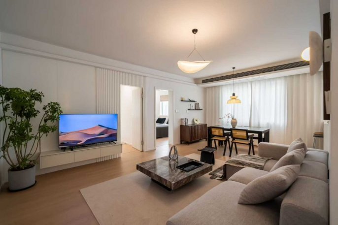 Changshou Rd Station Elevator 2Br High-floor Line7/13