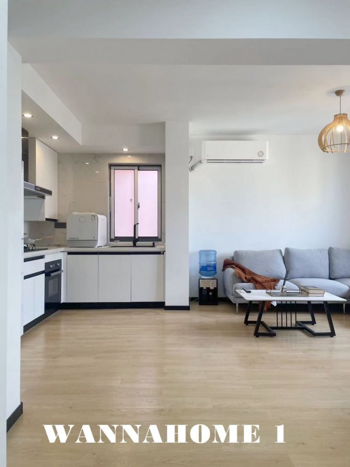 Bright&Spacious&Modern 1Bdr 1Bath Apt+Jing An Temple+L2/11 Jiang Su Rd+Large Closets