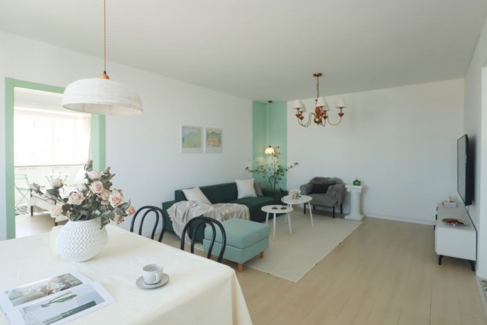 2 Spacious Brs, 1 Living room, 110 sqm, 22th Floor@Caobao rd L1&3