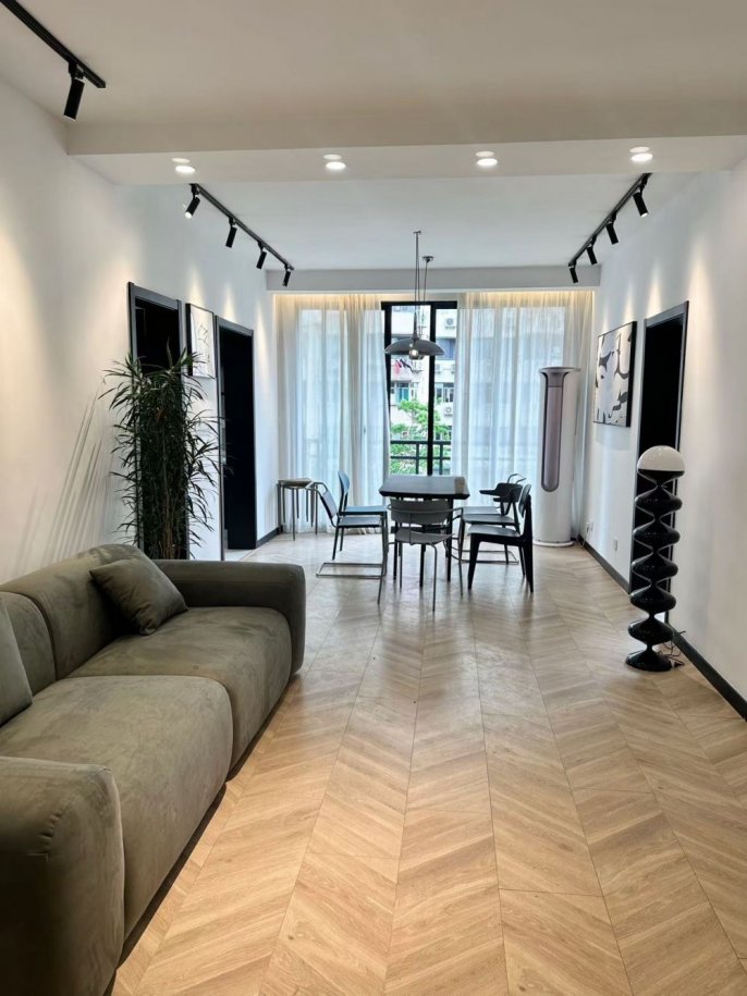 2br West yan an rd 110sqm floor heating