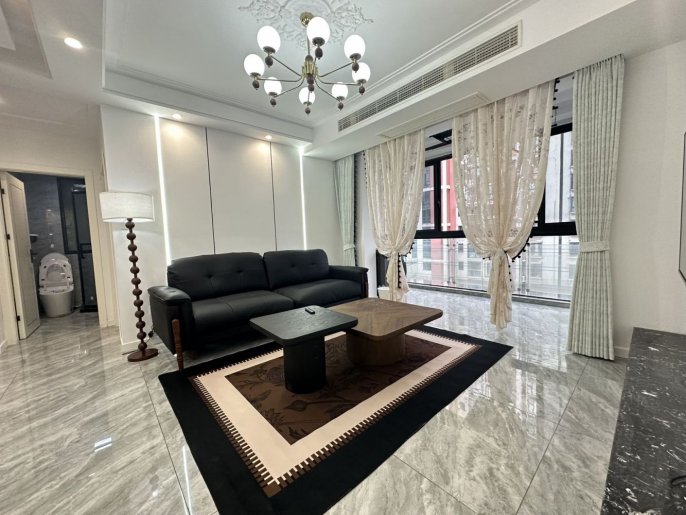 2br2lrs2baths/100sqm/floor heating/close subway/balcony